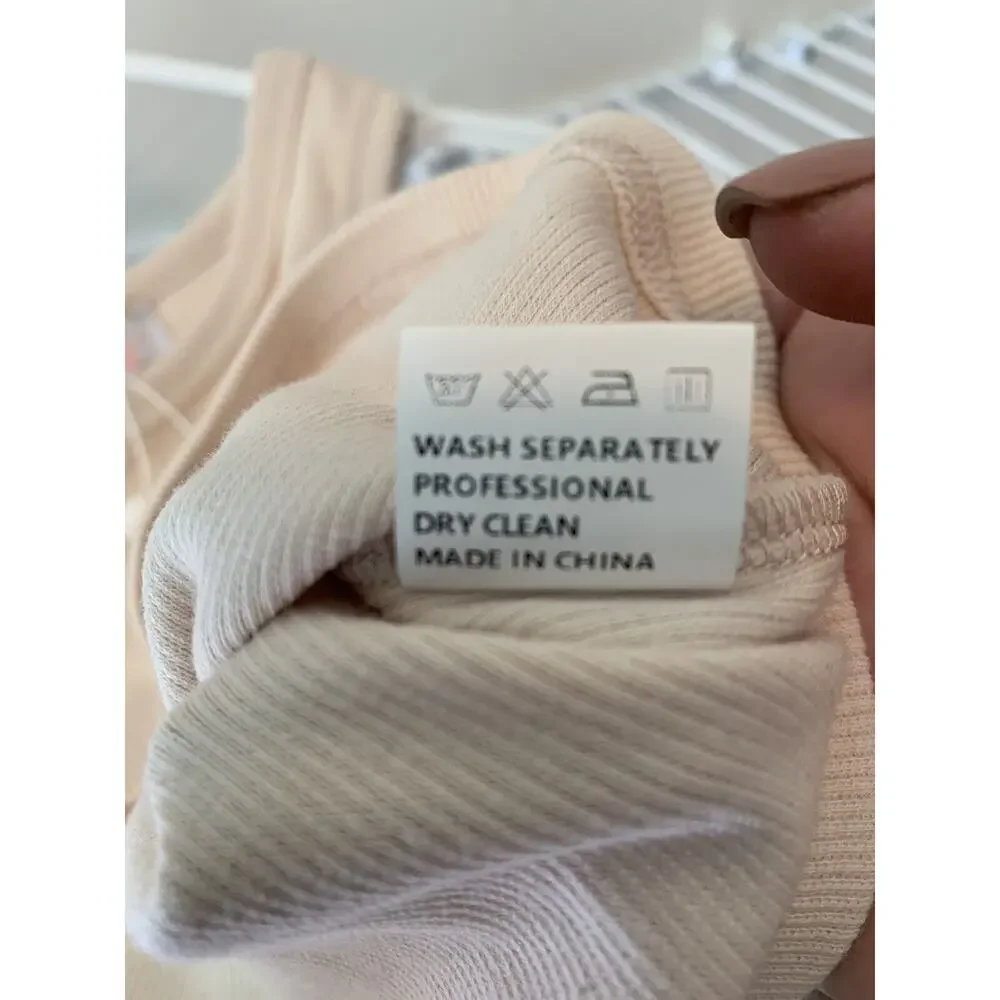 NWT C+D+M Ribbed Cropped Tank-HYQ-036-Tan - Picture 6 of 7